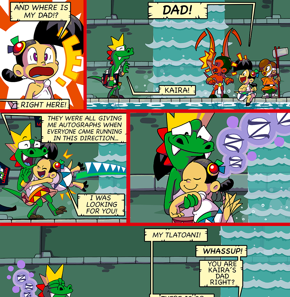 Macoatl - Episode 202, Page 1: The Pitayos 103